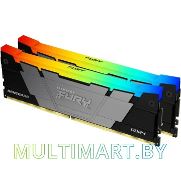 Оперативная память Kingston FURY Renegade RGB 2x8GB DDR4 PC4-28800 (KF436C16RB2AK2/16) картинка 2